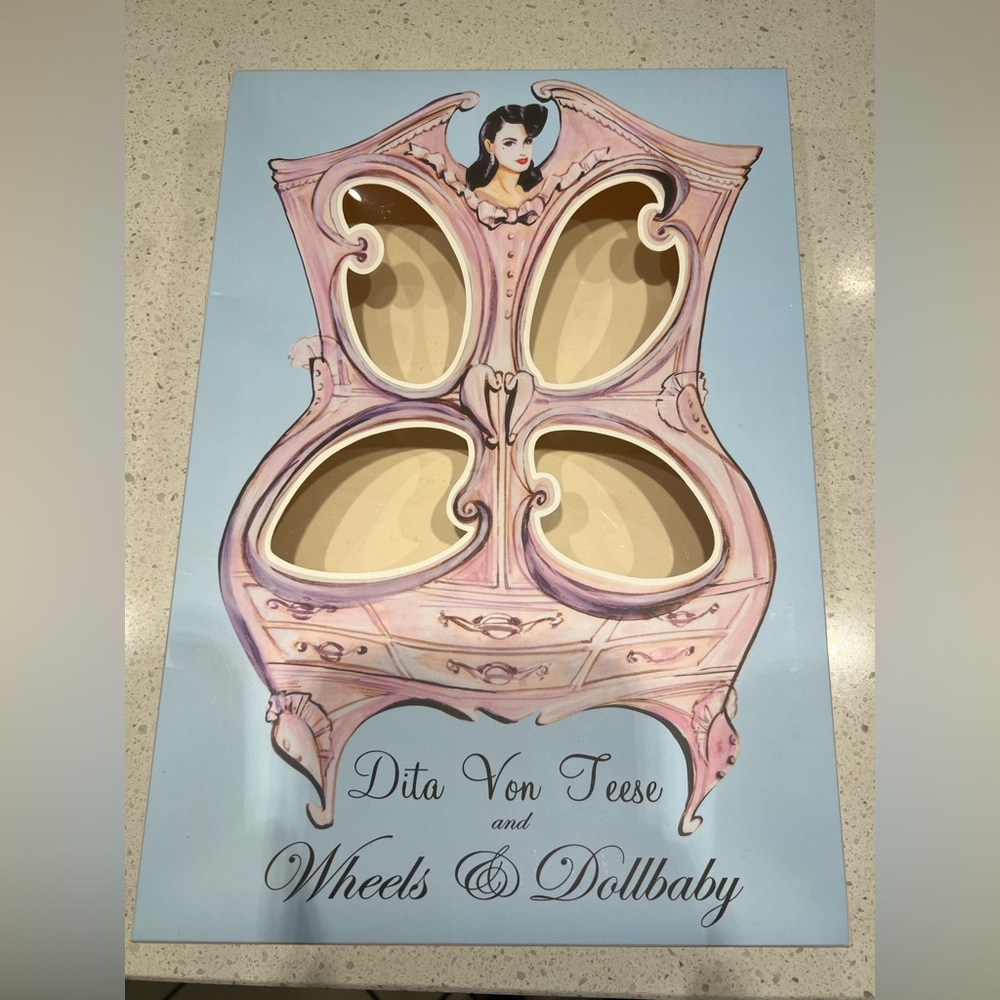 Wheels and Dollbaby Dita Cardigan Box